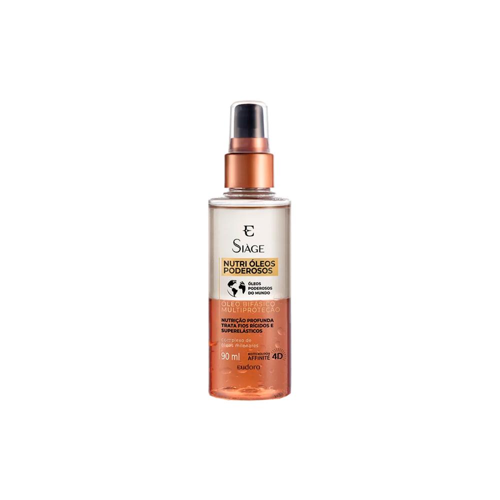 Eudora Siáge Nutri Óleos Poderosos Óleo Capilar Bifásico 90ml