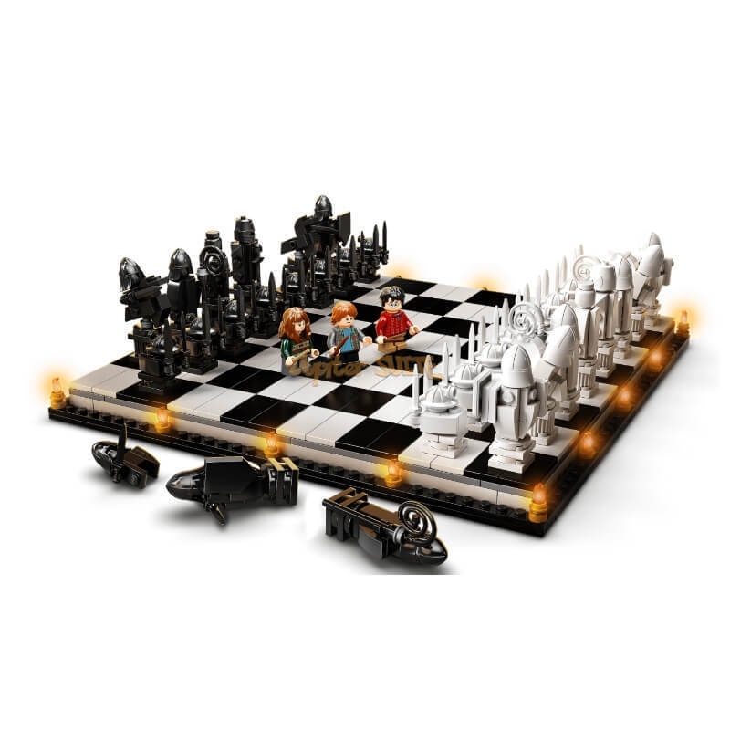 Harry Potter Wizard Chess Set  Tabuleiro de xadrez, Xadrez chess