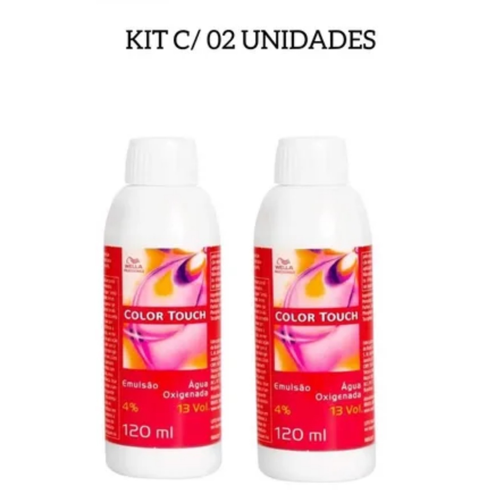 Kit C/ 02 Emulsao Color Touch 120ml