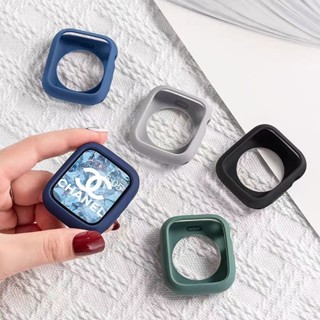Capa De Silicone Flexível Para Apple Watch Ultar 8 49mm 45mm 44mm 42mm 41mm 40mm 38mm Proteção iWatch Série 7 SE 6 5 4 3 2 1 Pára-Choques