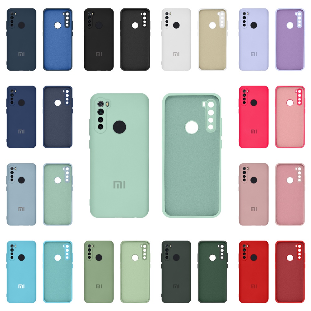 Capa Capinha Silicone Capinha Aveludada Redmi Note 8 Xiaomi Case