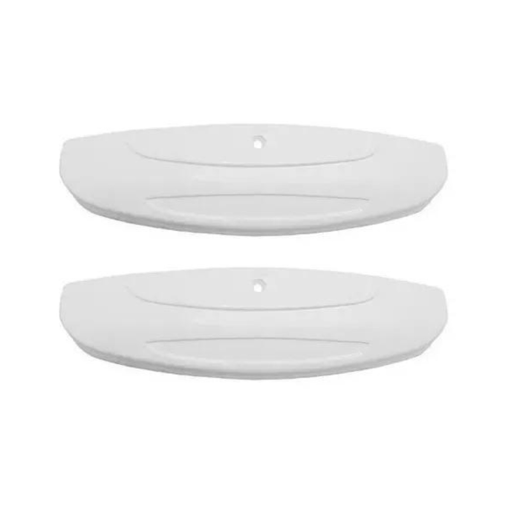 Kit 2 Puxador Compatível Freezer Horizontal Gelopar Ghba Ghbs