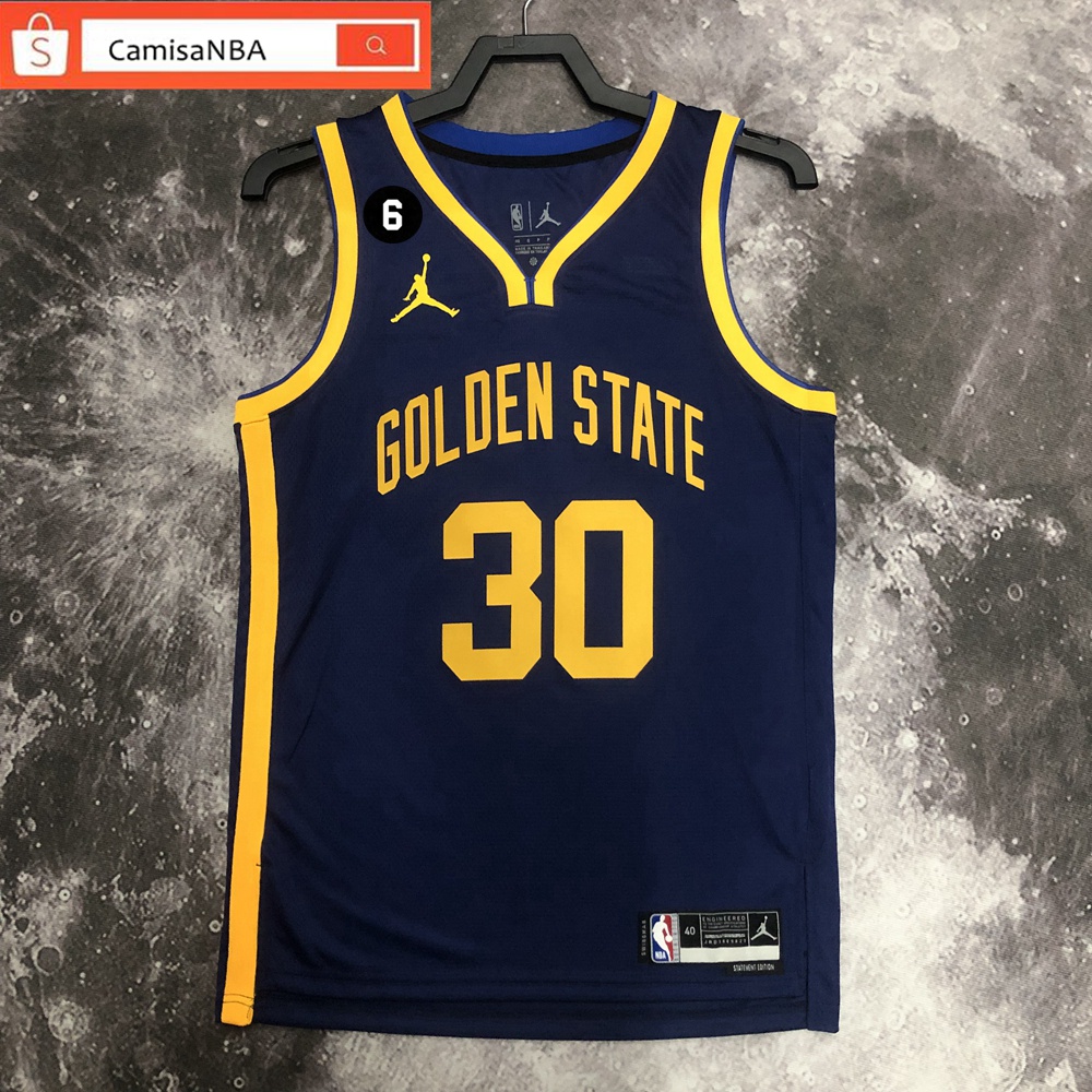 2023 Camisa Masculina 2023NBA Golden State Warriors Stephen Curry