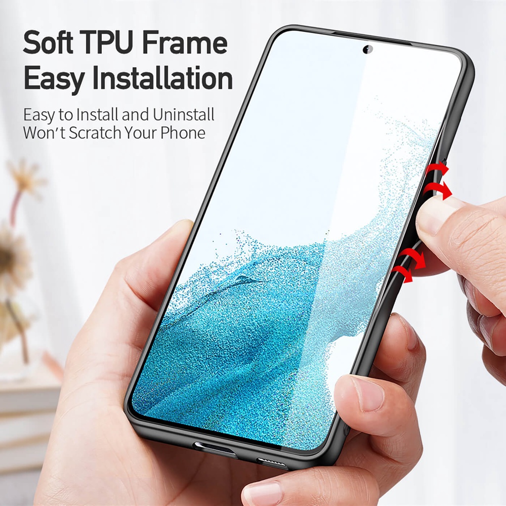 Capa Anti Impacto Dux Fino Para Galaxy S22 Plus - detalhe