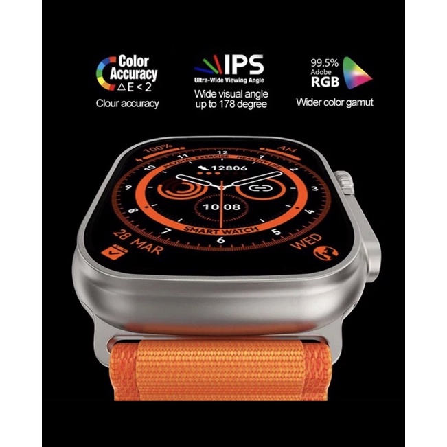 Smartwatch Iwo Ultra Max Tit Nio Gps Nfc Serie Mm Pronta Entrega Shopee Brasil