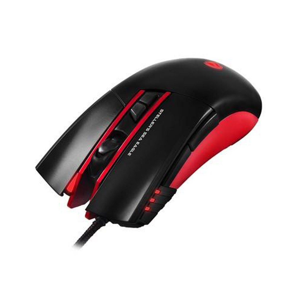 MOUSE GAMER USB STELLERS MG-200BRD C3T VERMELHO