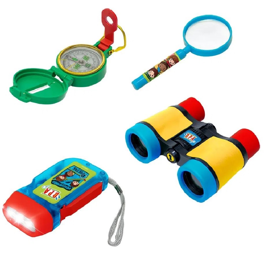 Kit Detetive do Prédio Azul Infantil DPA 4 Pcs Novabrink