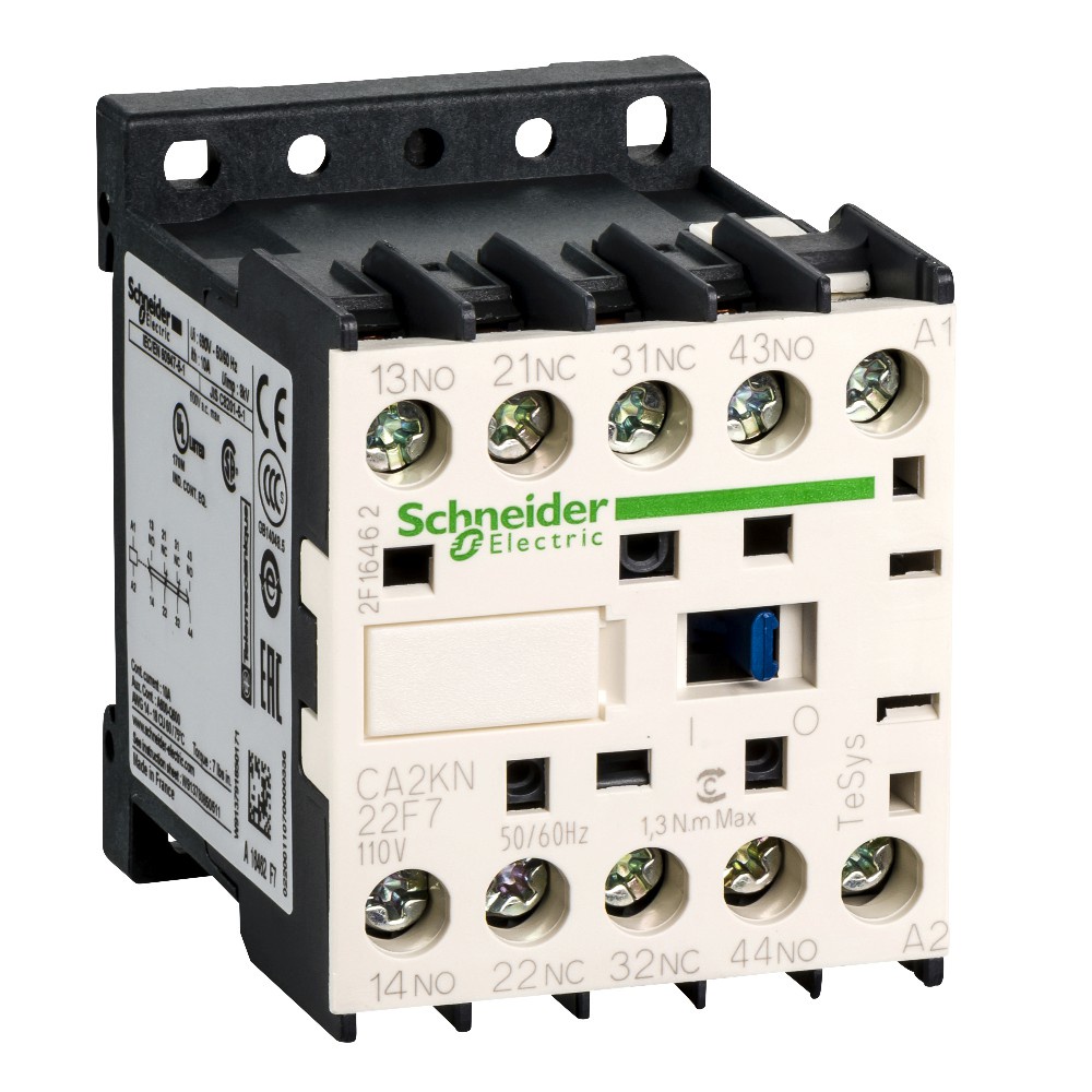 Contator Mini Auxiliar 10A 110v 2na+2nf 50/60hz Schneider