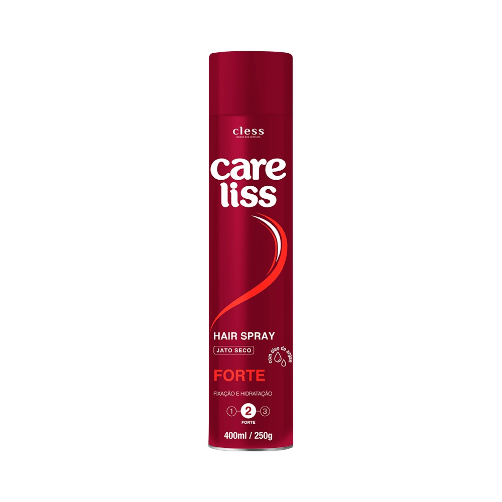 Modelador de Cabelos Hair Spray Care Liss Forte Jato Seco 400ml ...