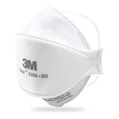 Máscara Respirador 3M Aura Branco Descartável N95