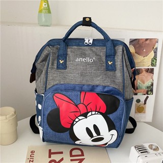 Mickey Moda Nova Mochila Feminina Versão Coreana Bolsa De Saída Masculina Escolar De Grande Capacidade