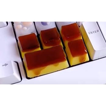 Keycap Pudim - Tecla personalizada teclado mecanico