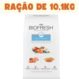 Ração Biofresh Cães Adultos Castrados Raças Medias 10,1kg