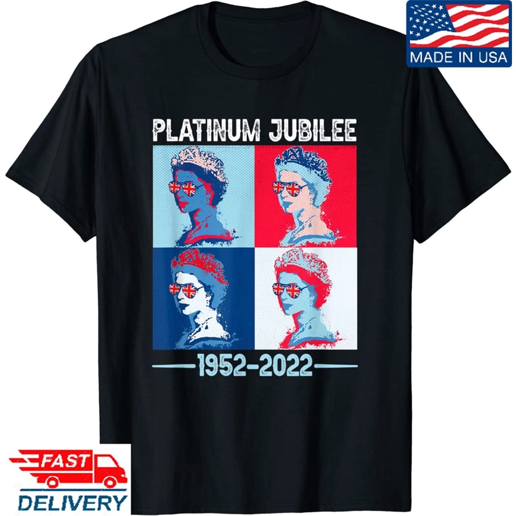 Camiseta Jubileu De Platina Rainha Monarca Britânica 70 Anos