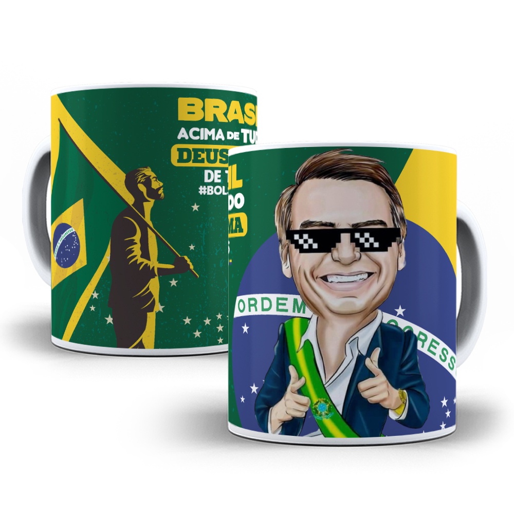 Bolsonaro Caneca Shopee Brasil