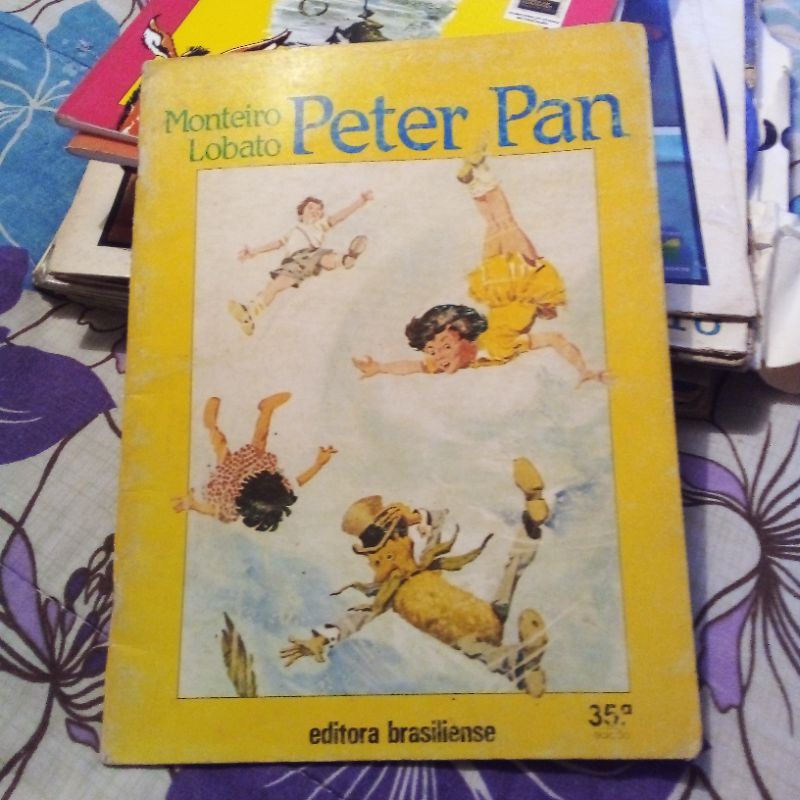 livro Peter Pan monteiro lobato