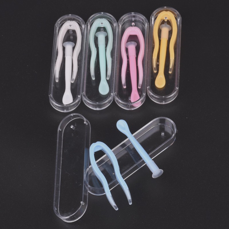 1pç Pinça De Inserção De Lentes De Contato Colorida Kit De Ferramentas De Cuidado Com Os Olhos