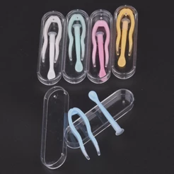 1pç Pinça De Inserção De Lentes De Contato Colorida Kit De Ferramentas De Cuidado Com Os Olhos