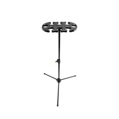 Suporte Descanso Para 08 Microfones Saty - SDM08 (Com ou Sem Fio)