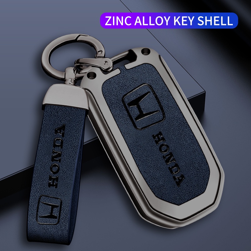 Porta-Chaves De Liga De Zinco Para Carro Capa De Chave Shell Fob Honda Civic HRV CRV XRV CR-V Crider Odyssey Pilot Fit