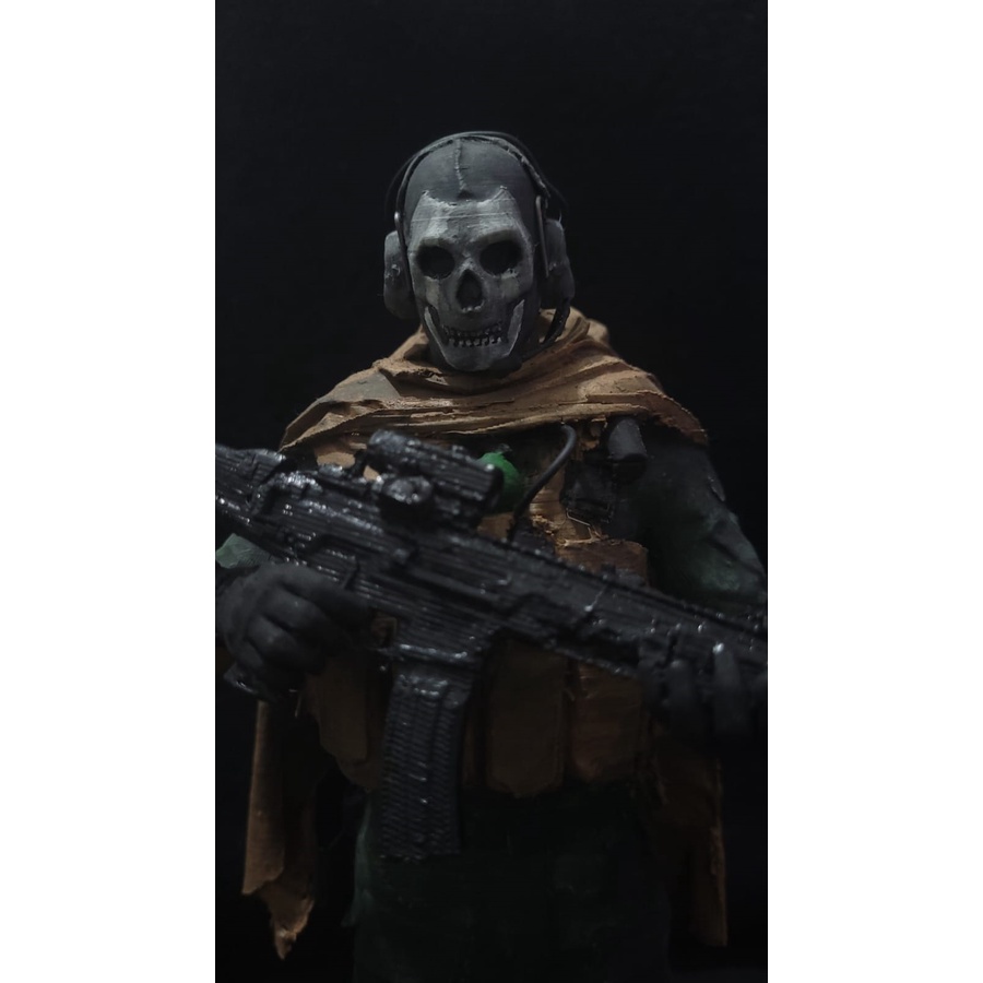 Action Figure Ghost ( Call of Duty MW2 ) - Escorrega o Preço