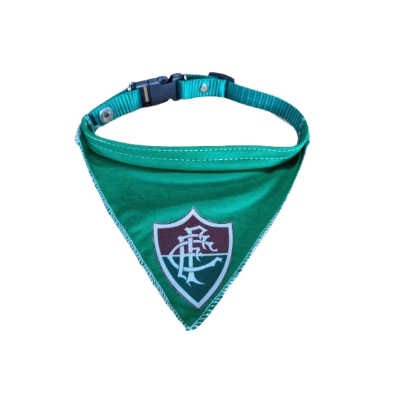 Coleira Com Bandana Pet Futebol - Fluminense