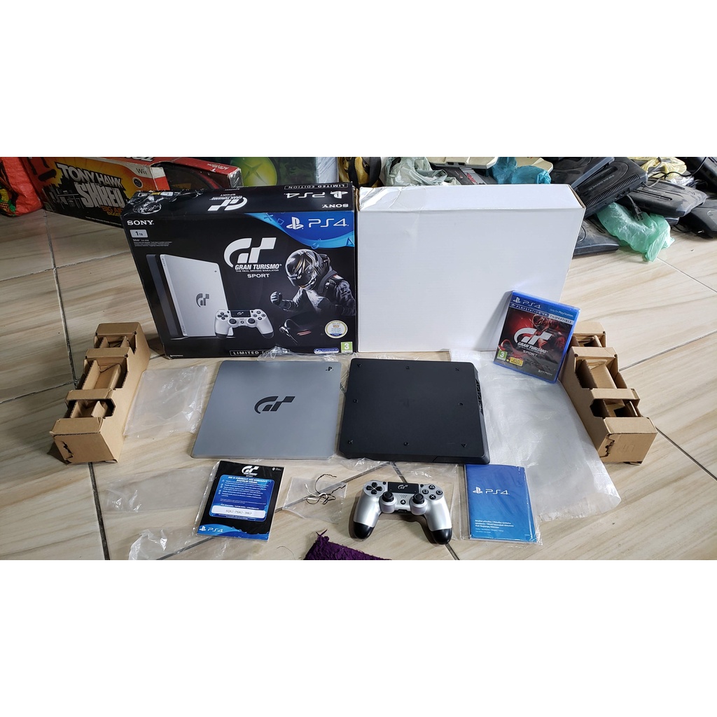 Kit Completo Do Ps4 Slim Gran Turismo Sport 1 Tb. SEM O CONSOLE!!! P4