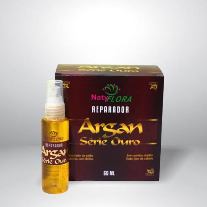 Reparador de Pontas Capilar Óleo de Argan série Ouro