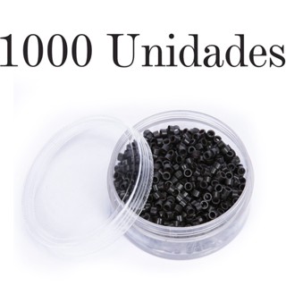Kit 1000 - Micro Link Rings Nano para Mega Hair - Micro Rings - Cabelo