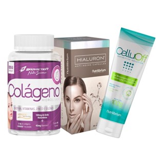 Colágeno Hidrolisado Verisol + Ácido Hialurônico + Celluoff Gel Redutor Nutrilibrium