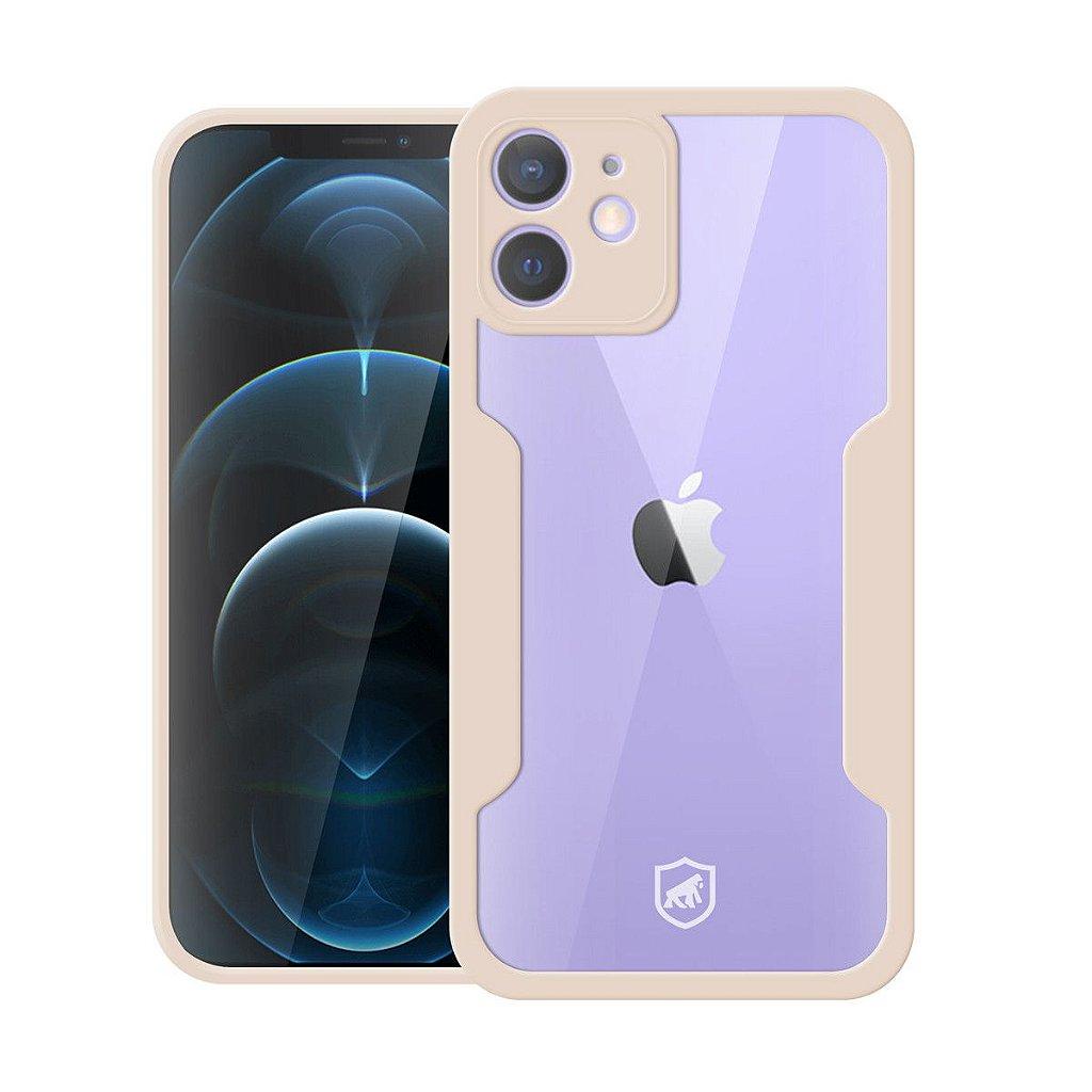 Capa Case Capinha 360 para iPhone 12 - Rosa - Gshield - Mobile & Gadgets
