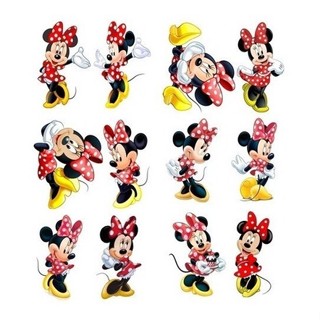 Kit 10 - Display De Mesa | Minnie Vermelha