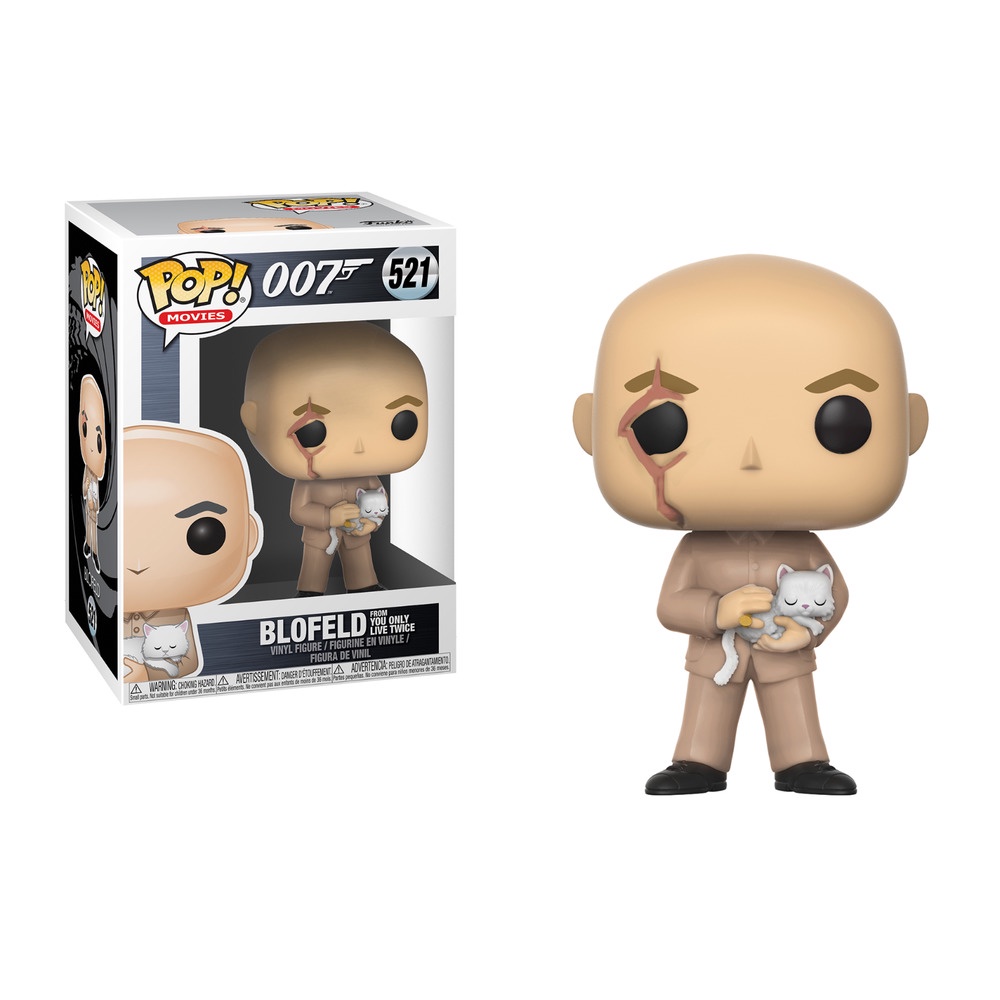 FUNKO POP MOVIES JAMES BOND 007 - BLOFELD 521 NOVO ORIGINAL