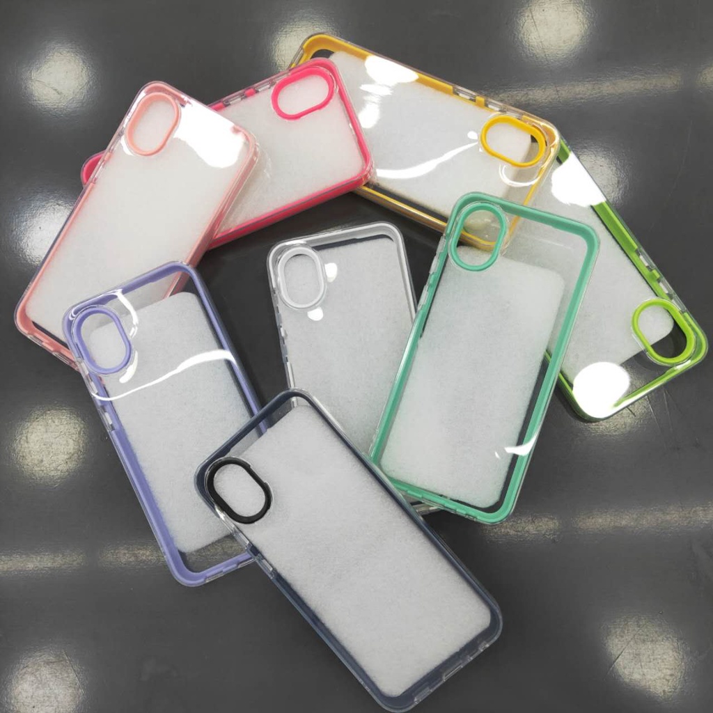 Capa Case Transparente 3 em 1 GALAXY A04/A04S/A13/A03 CORE/A34/A05/A05S/A25 Capinha Protetora Silicone Aveludada em Oferta na Shopee