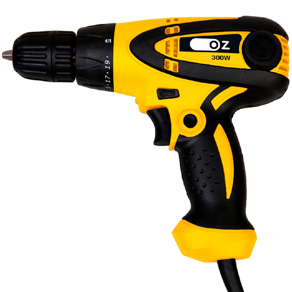 Parafusadeira Furadeira Profissional 300w 3/8'220v Oz