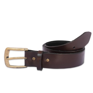 Cinto Country Social Casual Largo 4 cm Couro Legítimo Fivela Ouro Velho em Oferta na Shopee