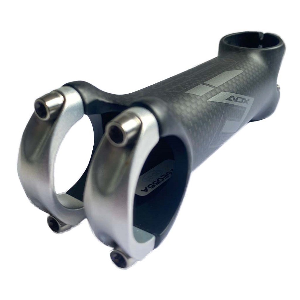 Suporte De Guidão Mesa Adx 31.8mm X 130mm 3º Carbono 141 gramas