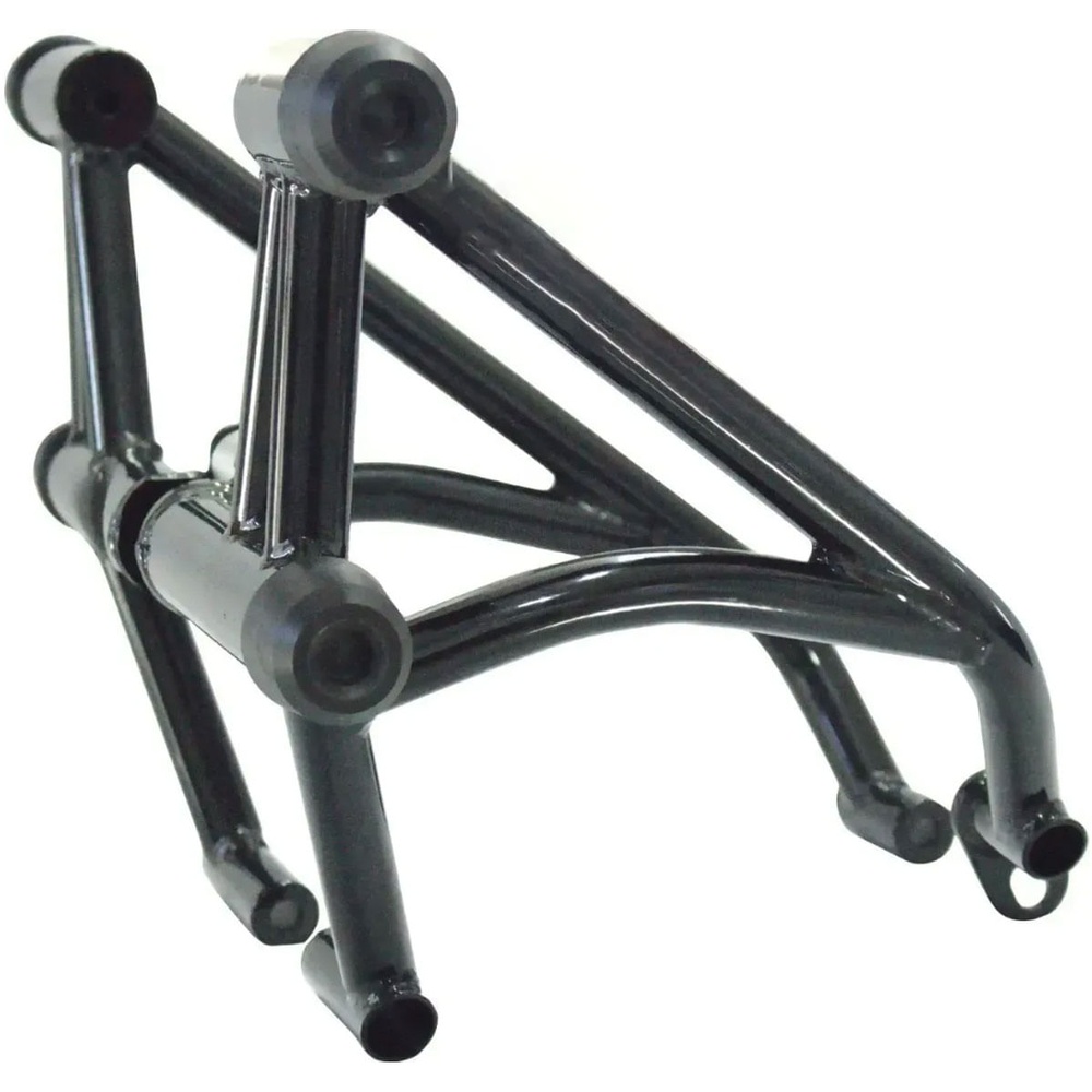 Protetor Motor Grau Manobra Titan 160 Fan 160 Start 160 2016 Até 2023 Modelo Stunt Preto