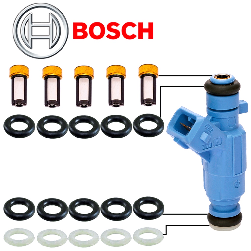 5x Kit Reparo Bico Injetor Bosch Completo em Oferta na Shopee