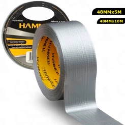 Fita Silver Tape Multiuso 48mm Vários Tamanhos Para Reparos Resistente Água