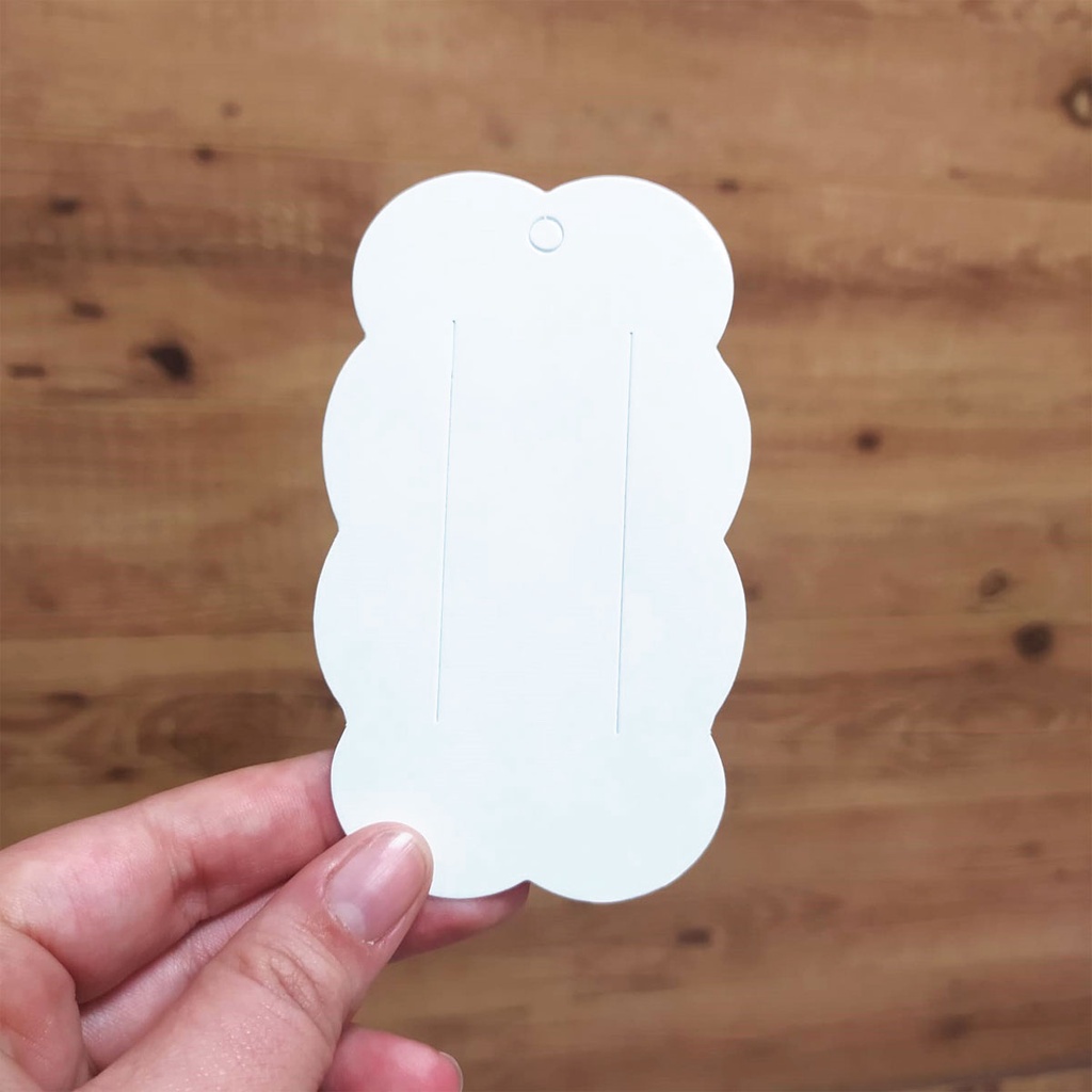 Embalagem Tag Nuvem para Laço, Xuxinha e Bico de Pato 100 unidades em Oferta na Shopee