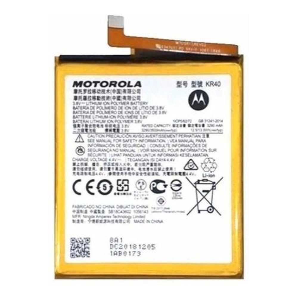 Bateria Moto One Vision Xt1970 Motorola Kr40 Original Envio Ja | Shopee ...