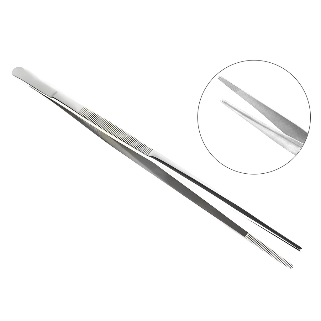 Pinça dissecção Auxiliar serra  Body Piercing Anatômica Reta Instrumento Cirúrgico de Alta Precisão
