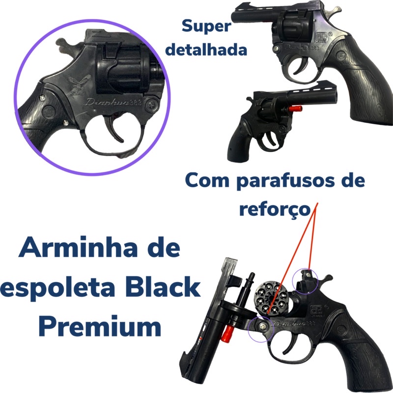 5 Pistola Lançador Nerf Arma Pistola Atira Dardos Barato