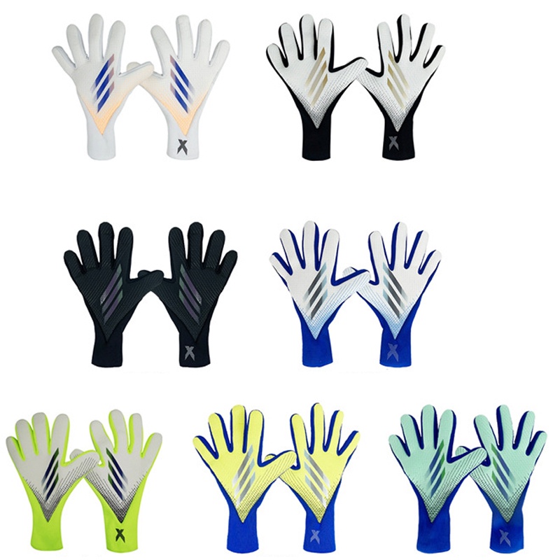 Luva Goleiro Flexível E Confortável Profissional, Luvas De Látex De Goleiros /Antiderrapante/Respirável/Resistente Ao Vestuário/adulto/Infantil