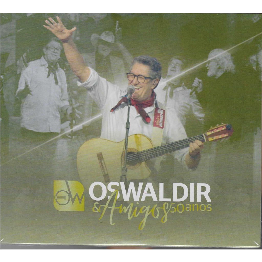 Dvd + Cd - Oswaldir & Amigos - 50 Anos