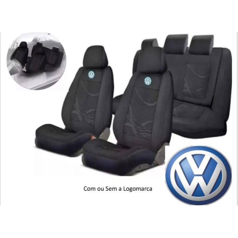 Jogo De Capas Banco Carro Tecido Original Gol G2 G3 G4 G5 7