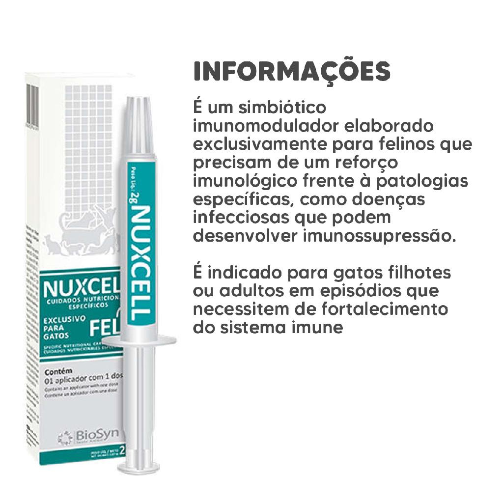 Nuxcell FEL Suplemento para Gatos - 2gr em Oferta na Shopee