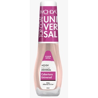 Esmaltes Mohda - Top Coat Cobertura Universal - 8,5ml em Oferta na Shopee