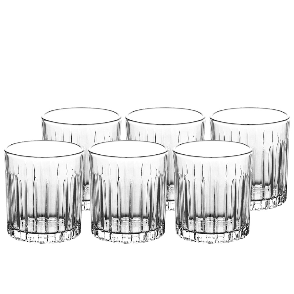 Copo De Whisky Cristal Ecológico Bebidas Drinks Baixos 310ml Soho 6 Unidades - Home & Living